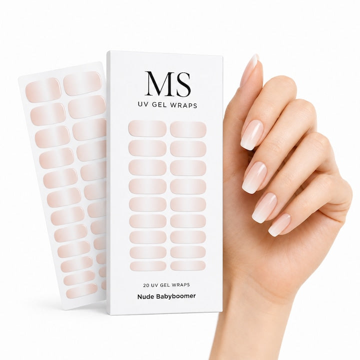Folii gel UV pentru unghii MS Nude Babyboomer