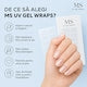 Folii gel UV pentru unghii MS Transparent, detaliu 4