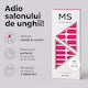 Folii gel UV pentru unghii MS Hot Pink, detaliu 4