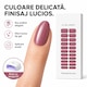 Folii gel UV pentru unghii MS Rosewood Love, detaliu 1