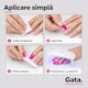 Folii gel UV pentru unghii MS Hot Pink, detaliu 2